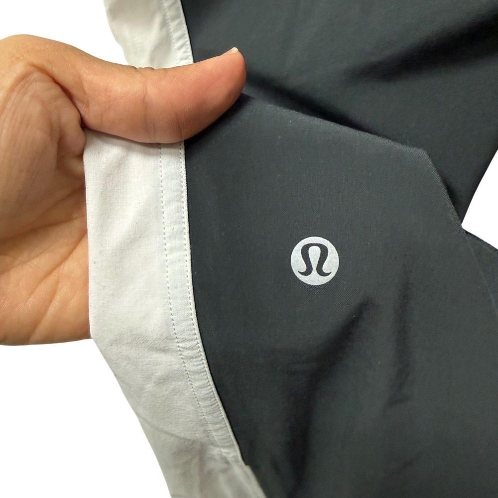 Lululemon Adapted State High-Rise Jogger Colourblock‎ Black White Size 2 LW5GCLS - Picture 8 of 10